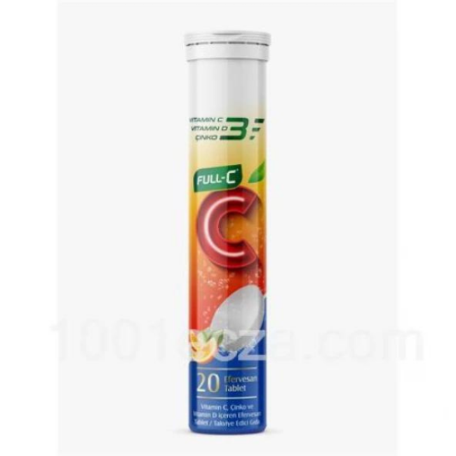 Full C-d3 Vit & Çinko Efervesan Tablet