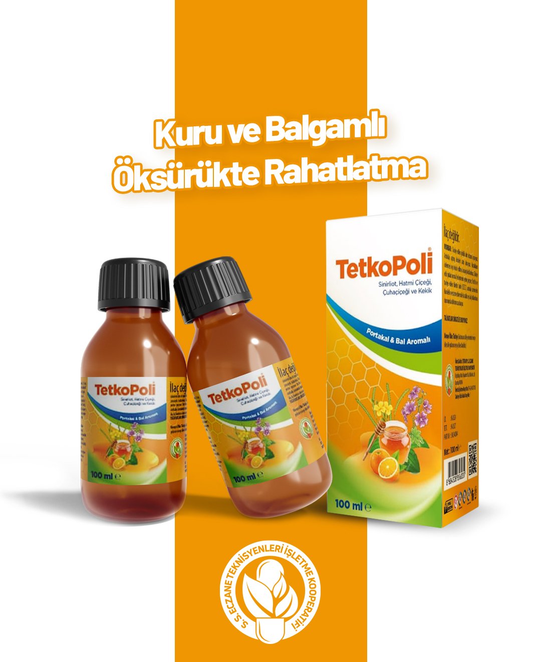 TETKOPOLİ 100 ML ŞURUP