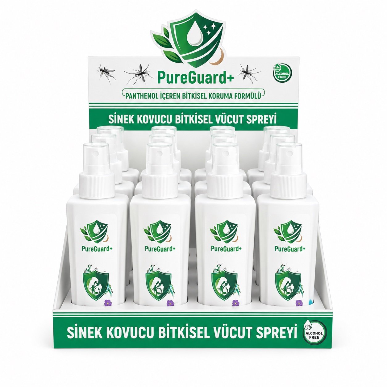 PureGuard SİNEK KOVUCU VUCUT SPREY 100 ML