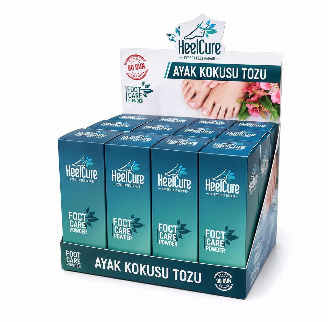 HEELCURE AYAK KOKU TOZU  100GR
